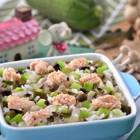 4040 絲瓜菇菇海陸軟飯(主食任選)