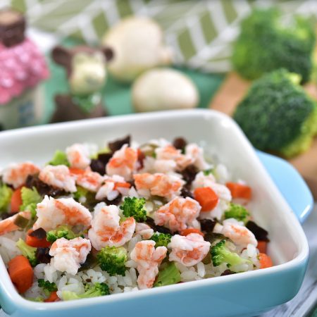5054 花椰菜柳松菇海陸炊飯(主食任選)