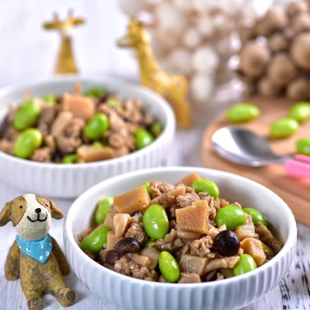 6076  香菇鮮筍豚肉燴料包(兩餐份)